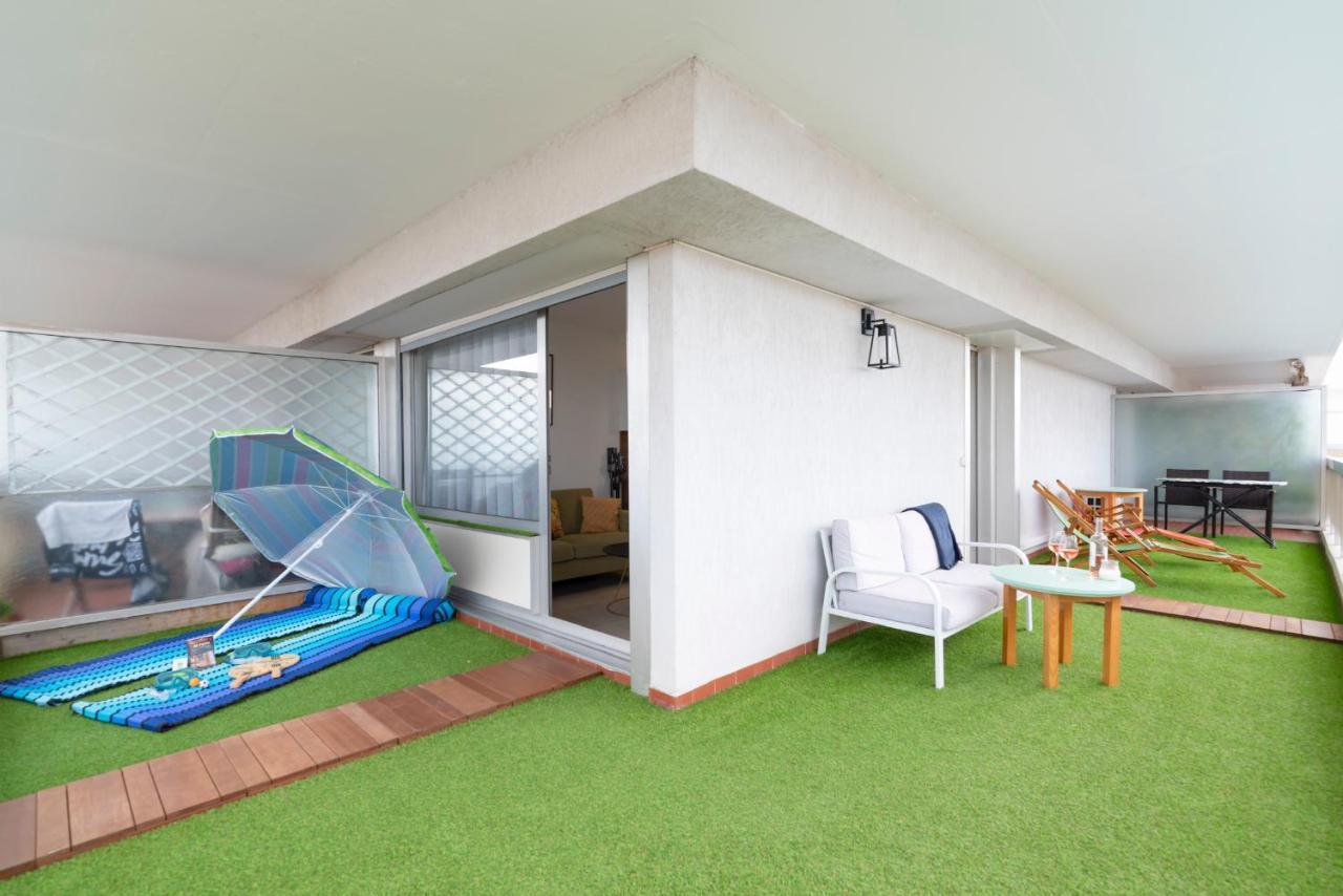 Coup De Coeur! Vue Mer! Terrasse Dangle! Antibes Exterior foto